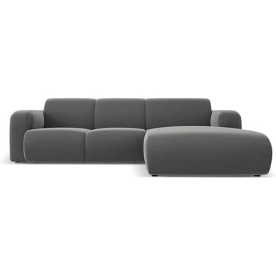 4-zitshoekbank Lola velvet rechts | Windsor & Co