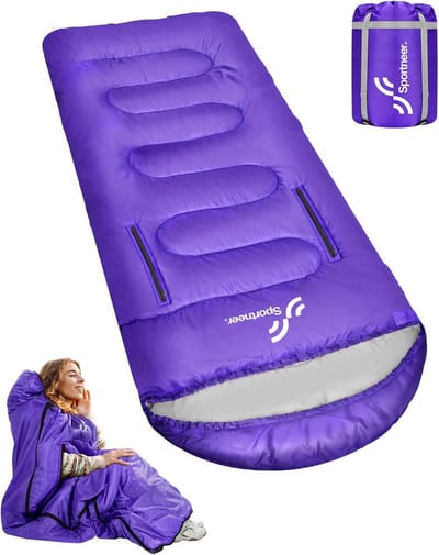 Comfortabele Dekenslaapzak Buiten - 3-4 Seizoenen - Ruim 200x85 cm
