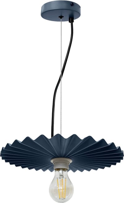 Toolight App1456-1Cp Hanglamp Blauw 30X30X4Cm