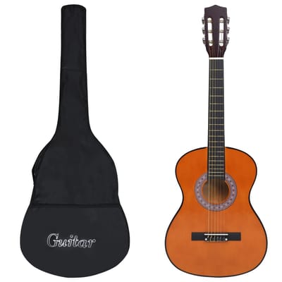 vidaXL - Gitaar - klassiek - beginner - met - tas - 3/4 - 36"