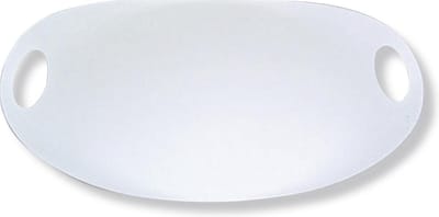 Point-Virgule Dienblad - Ovaal - Wit - 55 x 35cm
