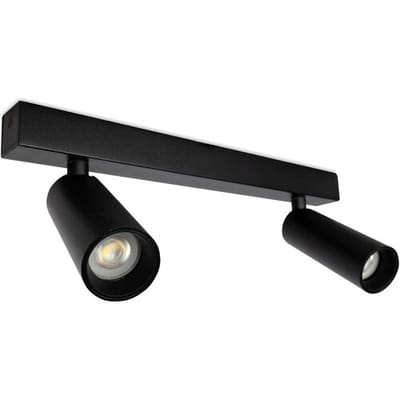 KS Verlichting opbouwspot - Vigo 2 plafondlamp - Zwart - GU10 - Aluminium