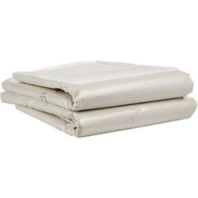 Deiss afvalzakken, 500 l, dikte 40 μ, gerecycled LDPE, transparant, 50 stuks