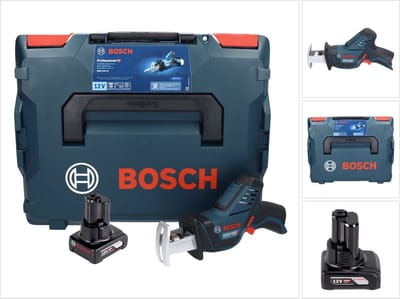 Bosch GSA 12V-14 Professional accu-reciprozaag 12 V + 1x accu 6,0 Ah + L-Boxx - zonder oplader