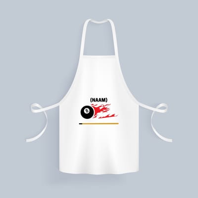 Akyol - biljart met eigen naam Keukenschort - Biljart - biljarter - sport - 82 bij 71 cm
