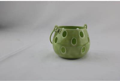 Lantaarn S groen 11x11x8,5cm