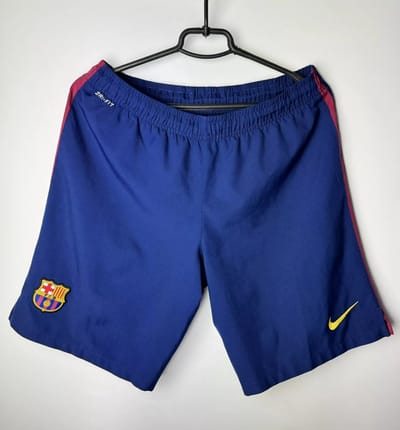 Barcelona Voetbalbroek - Seizoen 2014/2015 - Vintage - Dry Fit - L