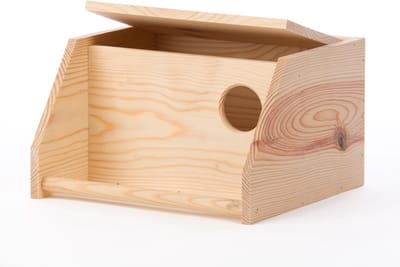 Broedblok agapornis - Vogelhuisje - Nestkastje - Vogel Huis - Broedblok agapornis - Broedblokken voor parkieten - Nesten - Nestkasten / vogelhuisjes - Agapornis fischeri