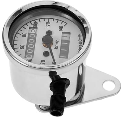 Veelzijdige kilometersteller voor aangepaste snelheidsmeter, met vintage display, nauwkeurige afstandsmeting en stevig materiaal voor zware omstandigheden.