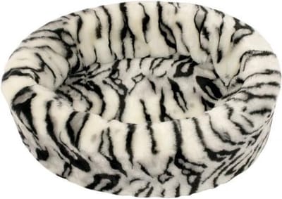 NapZZZ Hondenmand – Tijger wit – No 1 :46x40x13 cm