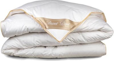 Duvet Doré Gold - Dons - 4-seizoenen dekbed - Eenpersoons - 140x220 cm - Wit
