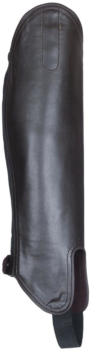 Mondoni Synthetic Gaithers Minichaps - Maat: XS - Donkerbruin - Synthetisch Nylon