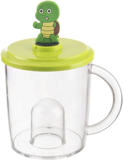 Kinderbeker met Figuur Schildpad 240 ml - Beker - Drinkbeker - Mok voor Kinderen - Kindermok