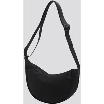 Sac à bandoulière Hobos en nylon décontracté pour femmes, sacs à bandoulière de styliste, fourre-tout de grande capacité, sac de voyage pour dames, bourses féminines 2023 noir