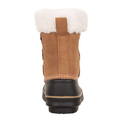 Mountain Warehouse Adaptieve sneeuwlaarzen voor peuters (Bruin)