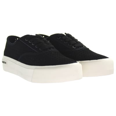 Seavees Legend Sneaker Platform Zwart Damestrainers