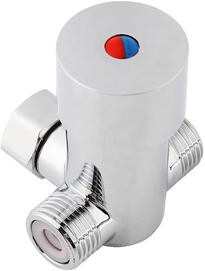 Thermostatische Mengkraan G1/2 - Automatische Warm en Koud Water Mixer met Temperatuurregeling