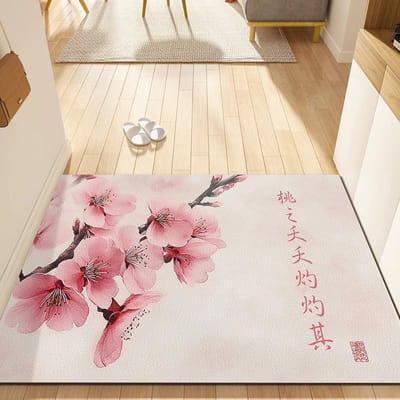 Entree Deur Entree Vloermat Verandadeurmat Huis Slaapkamer Chinees Vuilafstotend Tapijt Beddengoed Kan Worden Gesneden Voetmat 40 * 60CM One Wipe Clean