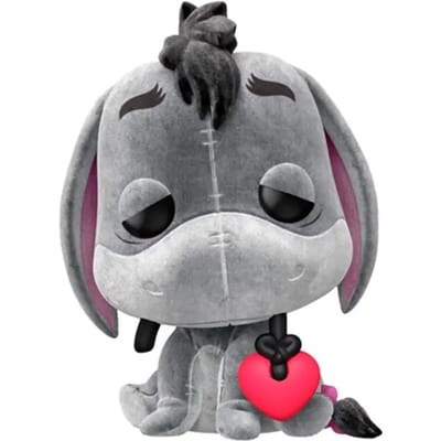 Winnie The Pooh Eeyore (Flocked) vinylfiguur 1170 Funko Pop! standaard Unisex