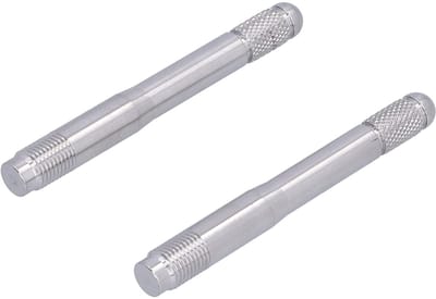 Dailygoods- Uitlijnpin M14 x 1,5 - 2 Stuks - Roestvrij Staal - Duurzaam - Wielboutuitlijning - Maximale Sterkte - Geleidepen