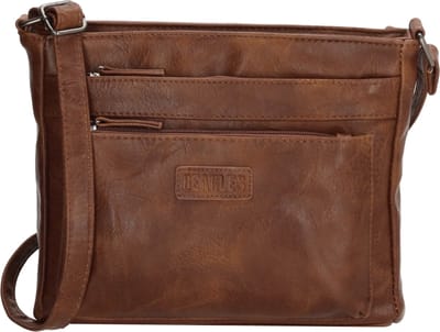 Beagles Murcia Schoudertas Dames - Crossbodytas met verstelbare schouderband - Tas van Imitatieleder - Bruin