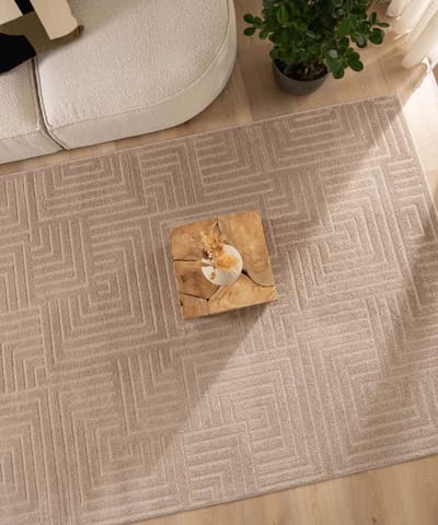Scandinavisch vloerkleed - Contour Gem beige 200x300