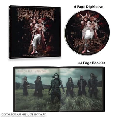 Cradle Of Filth CD - The Screaming Of The Valkyries - voor Geen - standaard