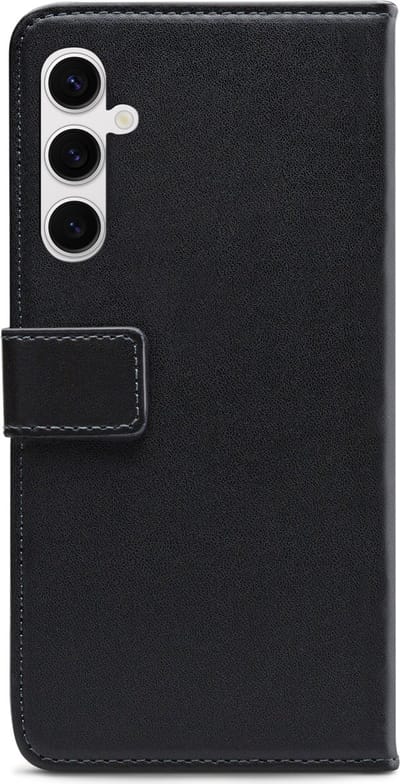 Mobilize Telefoonhoesje geschikt voor Samsung Galaxy S24 Hoesje | Mobilize Classic Gelly Wallet Bookcase Portemonnee | Pasjeshouder voor 2 Pasjes | Telefoonhoesje voor Pinpas / OV Kaart / Rijbewijs - Zwart