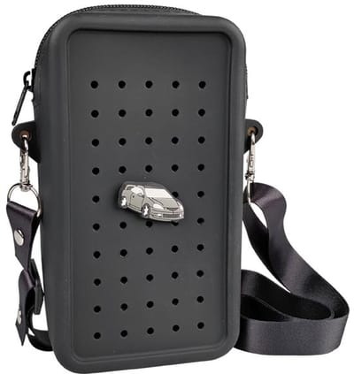 Gifty - Siliconen crossbodytas zwart - UNI