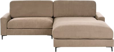 MALOY - Hoekbank - Bruin - Linkszijdig - Polyester