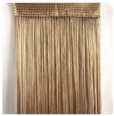 Gordijngordijnen met franjes 100x200 cm 1 paar