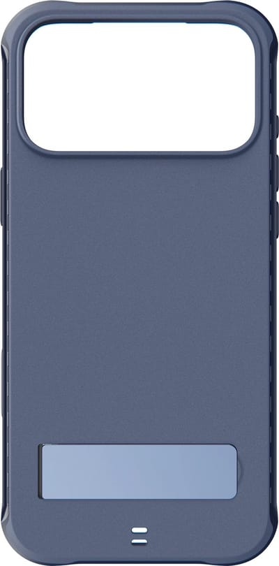 BodyGuardz Performance Pro Hoesje iPhone 17 Pro Max – Geïntegreerde Koelventilatie – Aangepaste Vastlegknop – Richtingsgevoelige Luidsprekerpoorten - Blauw