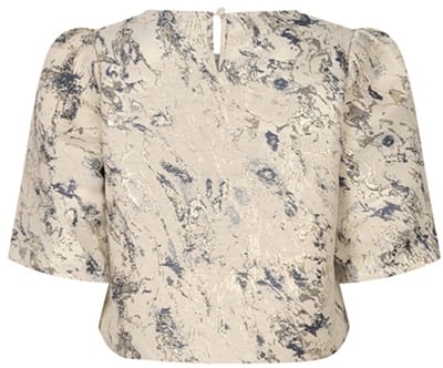 Lofty Manner T-shirt Top Jessey Rg62 Gold Blue Dames Maat - M