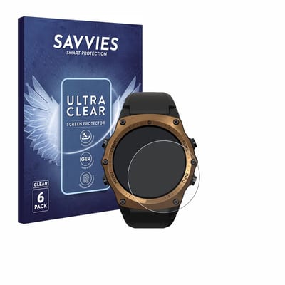 Savvies - Screenprotector voor Shearwater Teric dive computer - Folie Beschermfolie transparant 6 Stuks