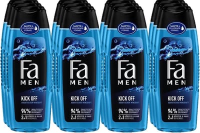 Fa Douchegel Men - Kick Off - Voordeelverpakking 12 x 250 ml