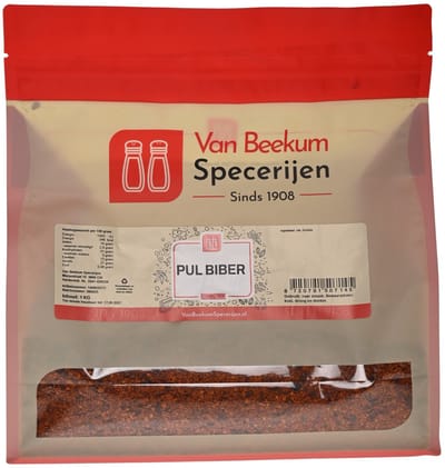 Van Beekum Specerijen - Pul Biber - 1 KG (hersluitbare stazak)