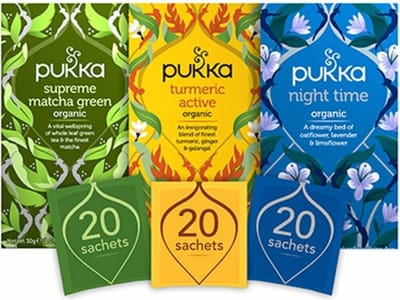 Pukka Day to Night Thee Bundel, Biologische kruidenthee voor elk moment van de dag - 3 x 20 zakjes - GB-BIO-05