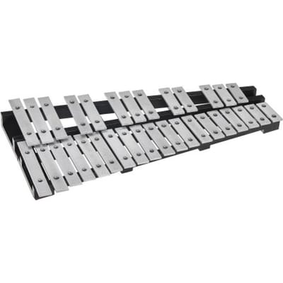 VEVOR 32-toetsen klokkenspel xylofoonset, percussie-instrument met stokken, drumstokken en draagtas, professionele klokkenspel xylofoon percussie-instrumentset voor volwassenen en studenten