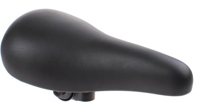 Selle Comfortabel kinderfietszadel - universeel - zwart - voor 16-22 inch fietsen