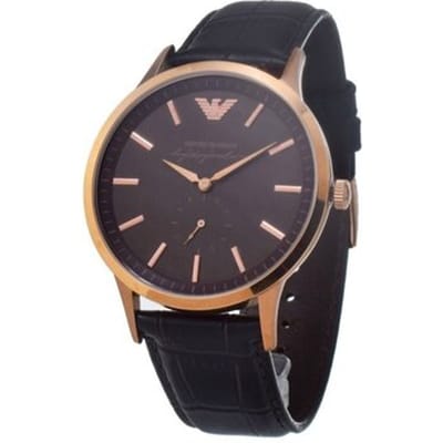 Emporio Armani Herenhorloge Kwarts Roze Goud