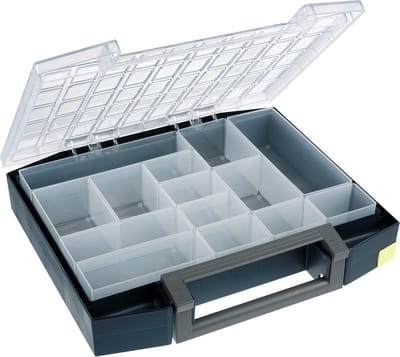 Raaco Sorteerdoos BOXXSER type 80 5x10 met 14 inzetbakjes