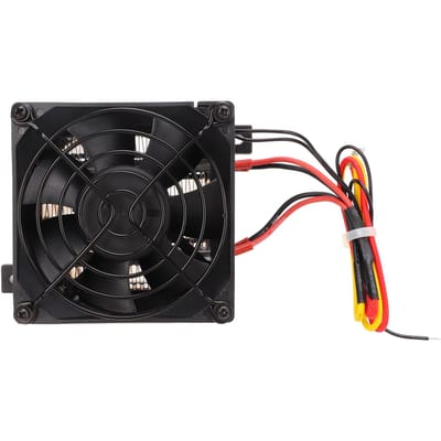 PTC Ventilatorverwarmer AC220V 300W Beveiligingsbescherming Geïsoleerde PTC Keramische Luchtverwarmer voor Kleine Ruimte black
