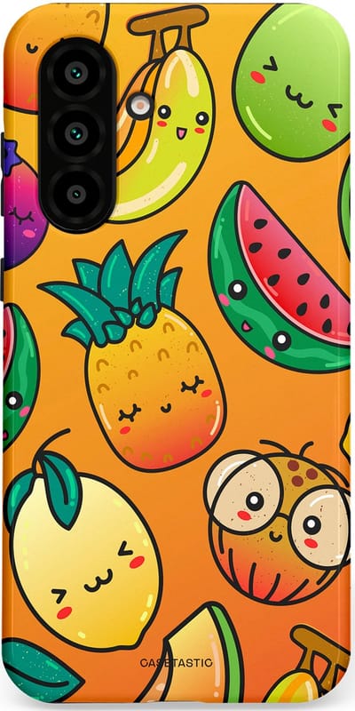 Casetastic Hoesje Geschikt voor Samsung A56 / A36 - Stijlvolle Beschermende Duo-layer Case - Fruitastisch