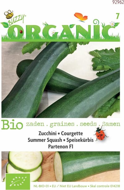 Buzzy® Organic - Courgette Partenon F1 (BIO)