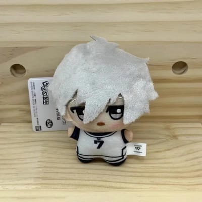 10cm Nieuw Blue Lock Pluche Hanger Sleutelhanger Yoichi Isagi Nagi Seishiro Mikage Reo Rin Itoshi Itoshi Sae Poppetje Speelgoed Cadeau gray