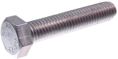 Zeskantschroeven M14 x 55 mm Roestvrij Staal V2A VA A2 DIN 933 20 Stuks
