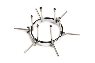 Anus Spreider Inclusief Gratis Anaal Glijmiddel 150 ml- Roestvrij Stalen Anale spreider - Anus Oprekken - Anaal en Vaginaal Spreader - Extreme BDSM Speculum