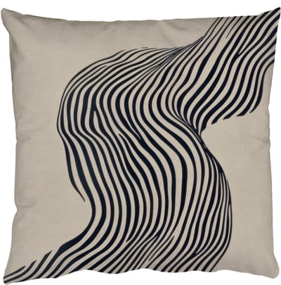 Sierkussens - Kussentjes Woonkamer - 50x50 cm - Golvend - Lijnen - Abstract - Silhouet
