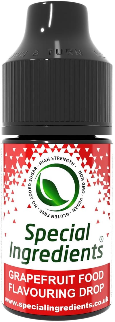 Grapefruit Smaak Druppels - 30 ml - Smaakdruppels - Flavour Drops - Moderne Gastronomie - Moleculair Koken - Hersluitbare Pot - Recycled Plastic