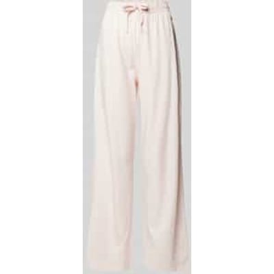 Straight leg sweatpants met tunnelkoord